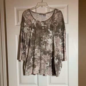 Chico’s 3/4 sleeve top